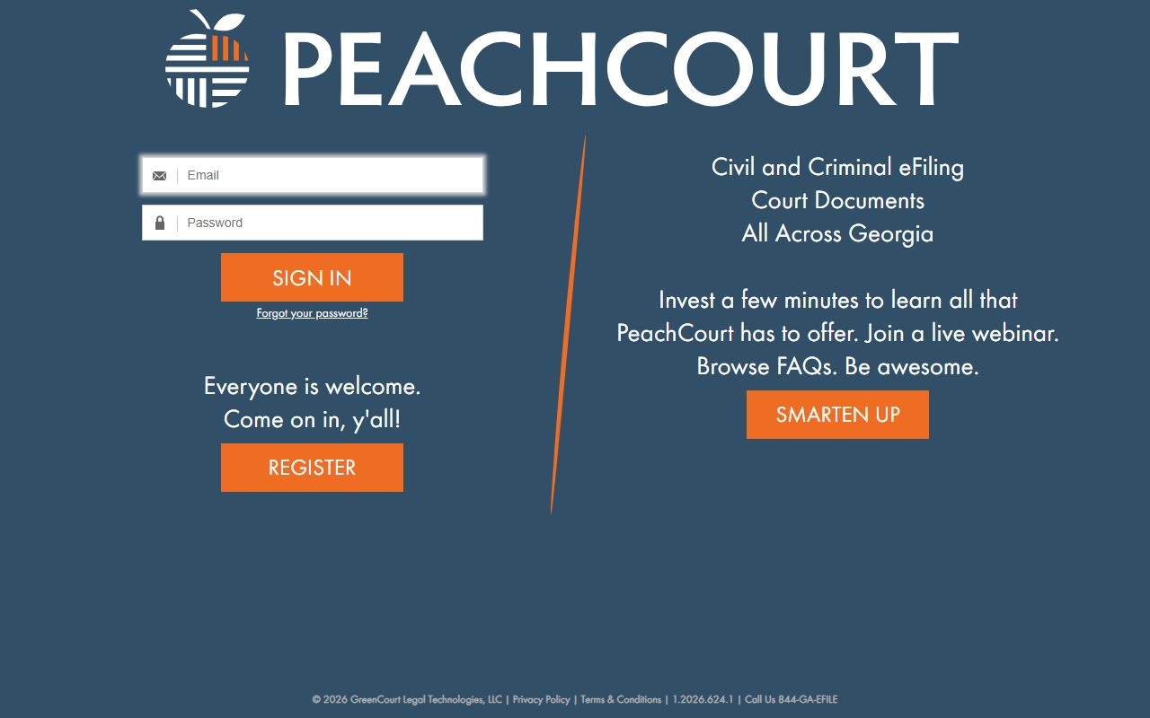 Lanier County court records document access through PeachCourt
