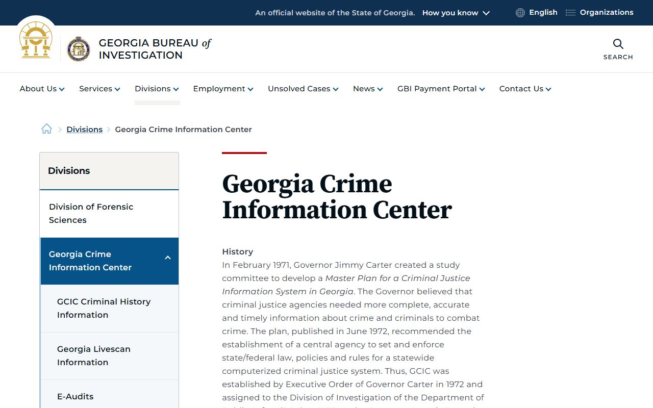 Lanier County criminal court records and Georgia Crime Information Center